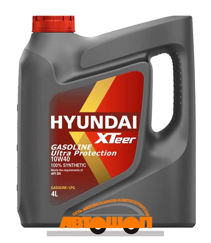 HYUNDAI  XTeer Gasoline Ultra Protection 10W40, 4 ,   ; : 1041019