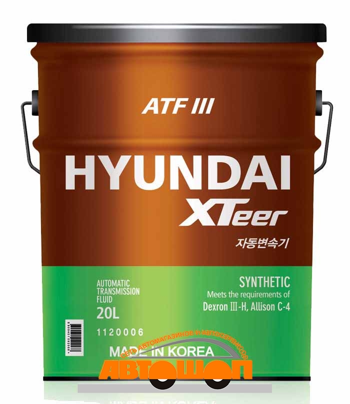 HYUNDAI  XTeer ATF 3, 20 ,     ; : 1120006