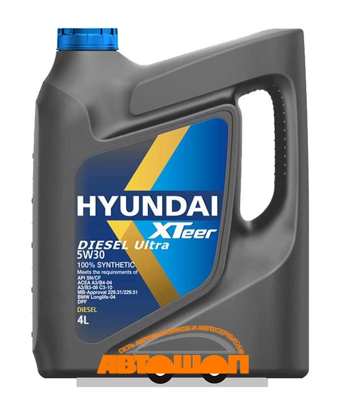 HYUNDAI  XTeer Diesel Ultra 5W30, 4 ,   ; : 1041222